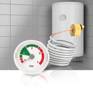 Industri HVAC Pressure Gauges